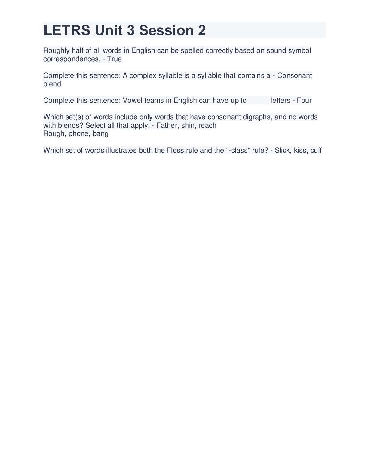 Preview image for LETRS Unit 3 Session 2